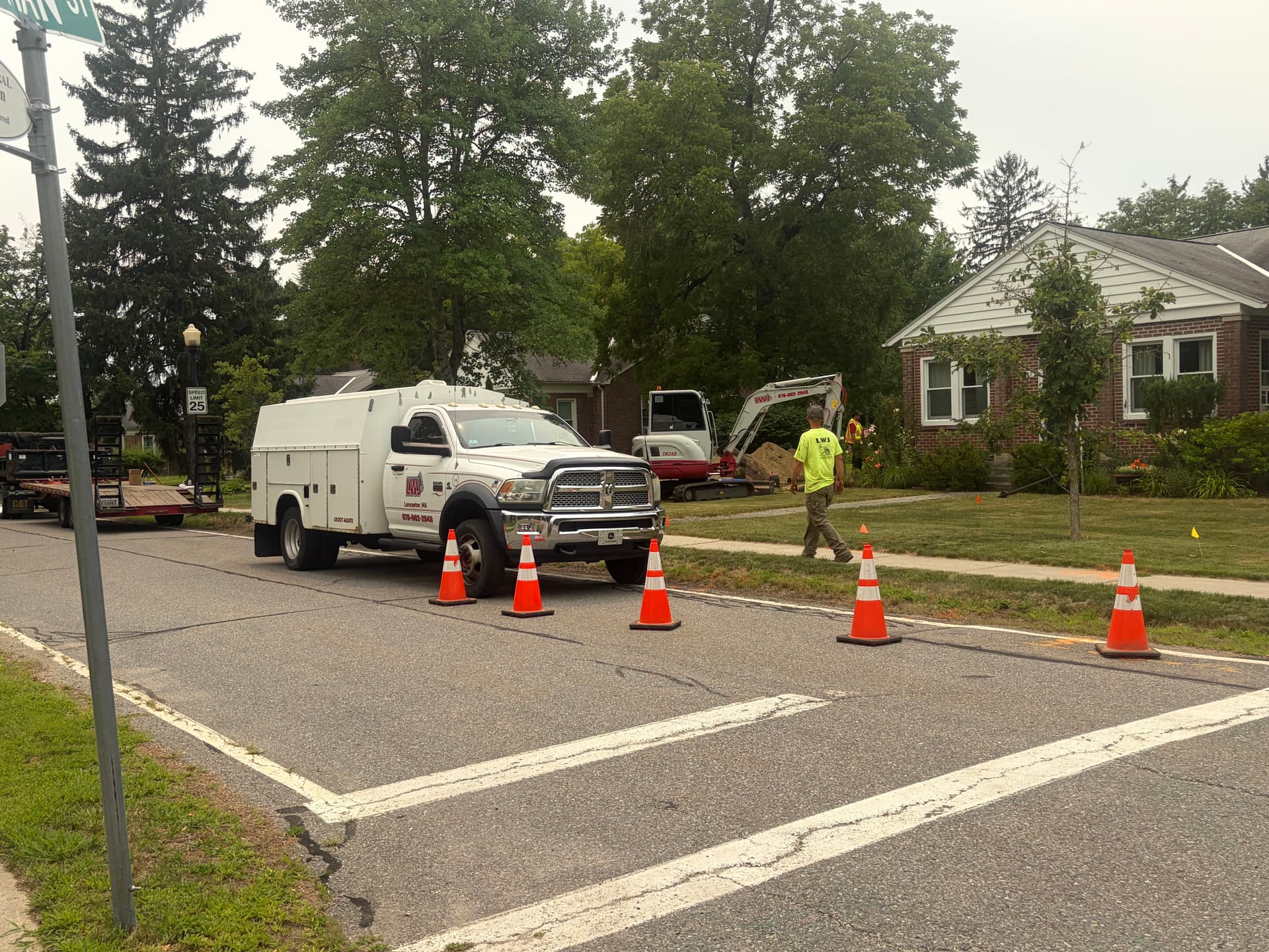 Curb Stop Water Service Work Completed for the Town of Devens image